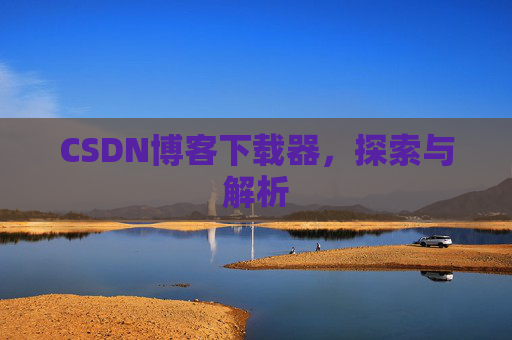 CSDN博客下载器，探索与解析